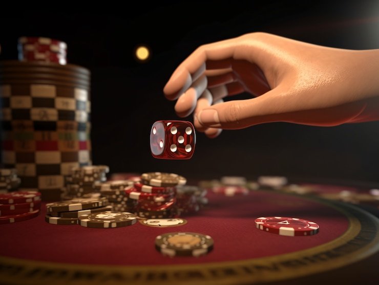 Live blackjack table with professional dealer